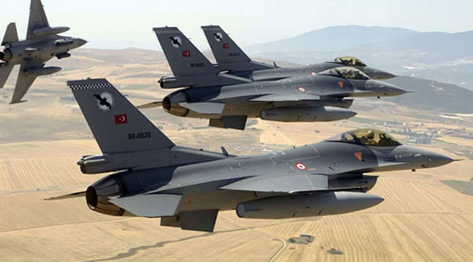 Türk Jetleri, PKK'nın Lider Kadorusunun Bulunduğu Haftanin'i Vurdu