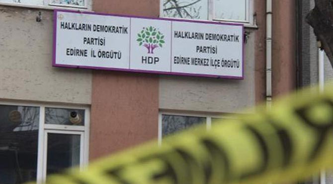 HDP İl Binasına Silahlı Saldırı!