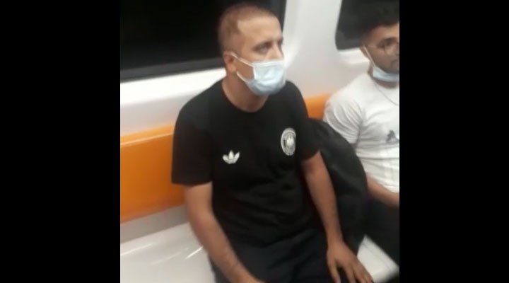 Metroda kadın yolcuyu taciz eden İran asıllı erkek gözaltına alındı