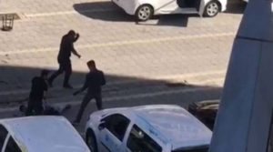Samsun'da belediye önünde cinayet işlendi