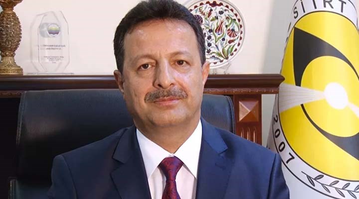 Siirt Üniversitesi Rektörü Murat Erman istifa etti