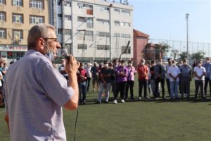 Okmeydanı Fetih Spor'dan AKP'li Beyoğlu Belediyesi'ne tepki
