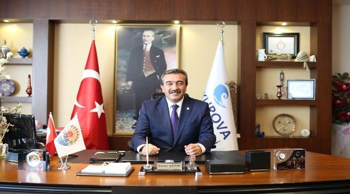 Çukurova ilçe Belediye Başkanı Soner Çetin'in Covid-19 testi pozitif çıktı.