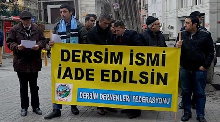 Mahkeme 'Dersim' isminden dolayı reddetti