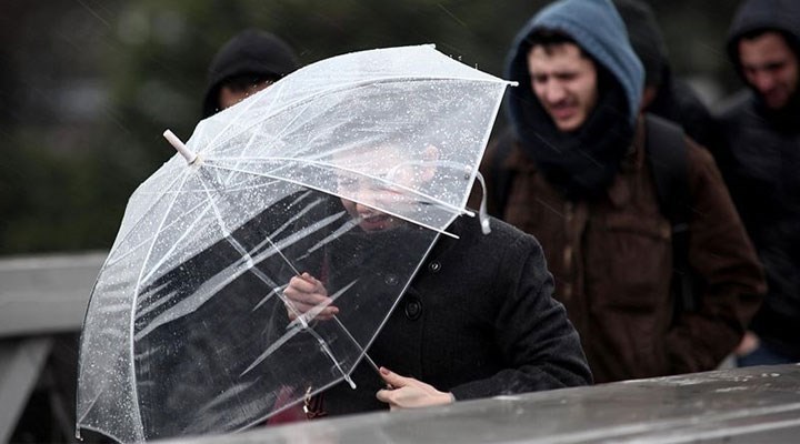 Meteoroloji'den birçok kent için sağnak yağış uyarısı