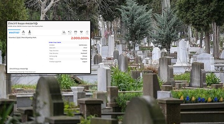 İstanbul'da 2 milyon lira'ya sahibinden satılık mezar: ‘Mecburiyetten satıyorum’