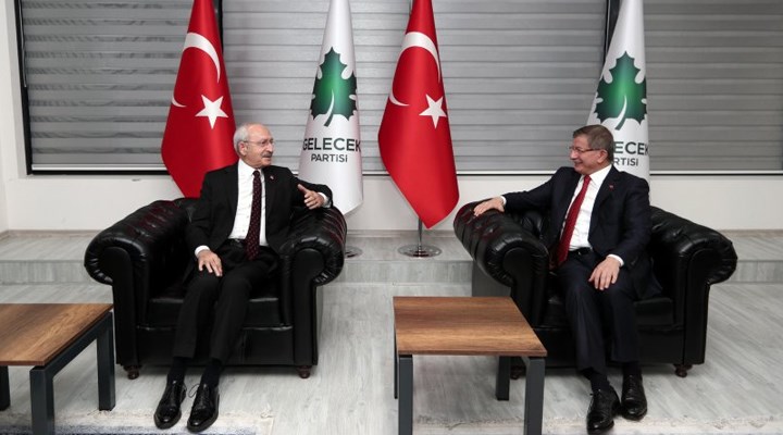 Kemal Kılıçdaroğlu, Davutoğlu'nu ziyaret etti