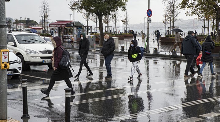 Meteoroloji İstanbul için uyardı:Bugün Sağanak bekleniyor
