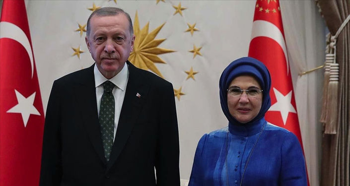 Erdoğan çifti Doğan Cüceloğlu için taziye mesajı yayımladı