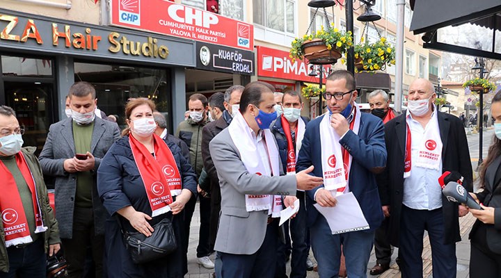 Yalova CHP'de deprem: Bir grup partili istifa etti