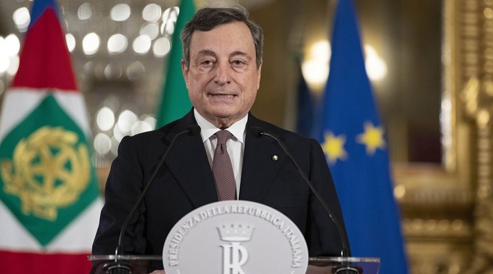 İtalya Başbakanı Mario Draghi,Cumhurbaşkanı Erdoğan'a 'diktatör' dedi