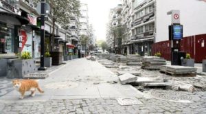 AKP'li Belediye 5 yıl önce yaptırılan granitleri kaldırdı, yeniden asfalta döndü! 25 Milyon çöpe gitti