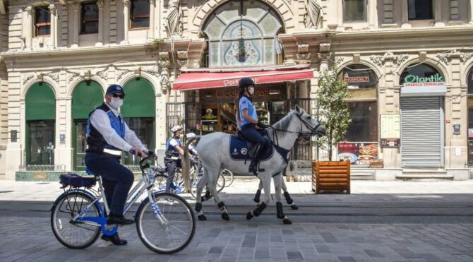 İstanbul’da bisikletli ve atlı zabıtalar dönemi