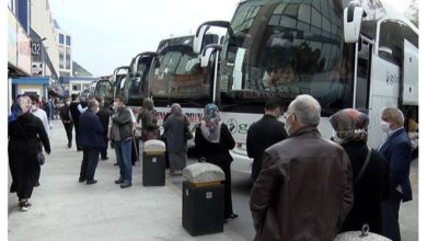 Otogarlarda dönüş yoğunluğu başladı, otobüs biletleri tükendi