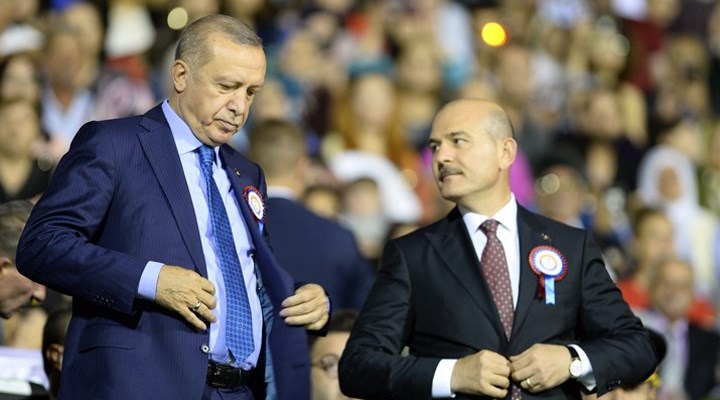 Soylu'dan Erdoğan'a sadakat açıklaması:''emrinde olduk, emrindeyiz, emrinde olacağız..''