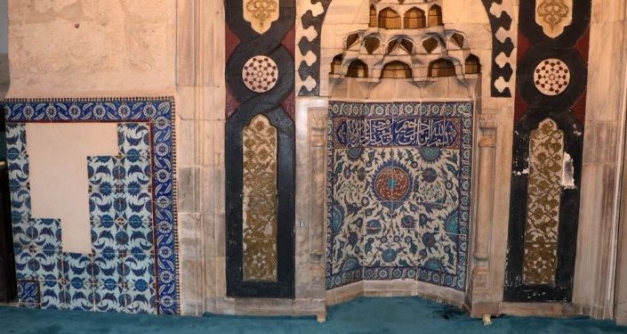 Adana Ulu Camii'nin çinileri Hollanda'da ortaya çıktı: Etnografya Müzesi'ne getirildi