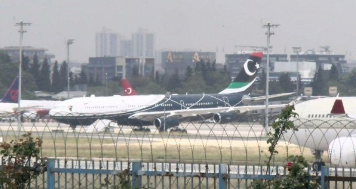 Bir zamanlar Kaddafi'nin kullandığı uçak, İstanbul'daki bakım çalışmalarının ardından Libya'ya uçtu