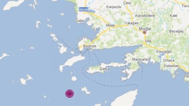 Ege Denizi'nde Datça açıklarında 5,3 büyüklüğünde deprem