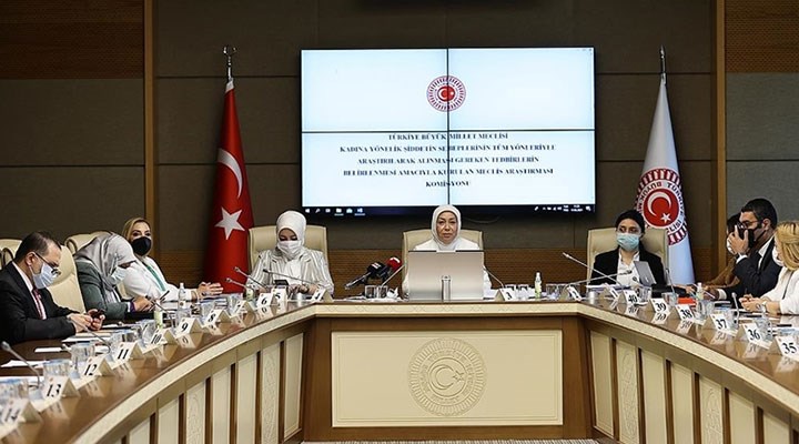 Kadına Şiddetin Sebeplerinin Araştırılması Komisyonu'ndan İYİ Parti de çekildi