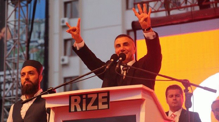Sedat Peker, AKP için Rize dışında 9 yerde daha miting yaptığını paylaştı