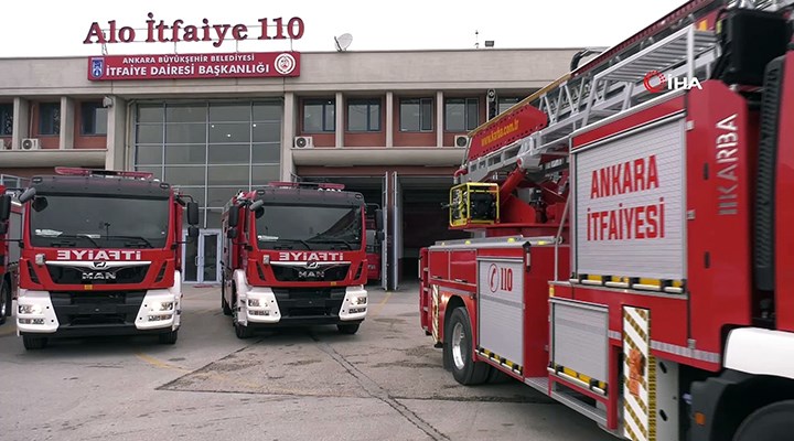 Ankara'da yangın söndürme sonrası hastaneye kaldırılan itfaiye eri yaşamını yitirdi
