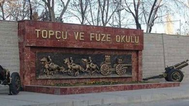 Topçu ve Füze Okulu Komutanlığı'nda yangın çıkarmaya çalıştılar