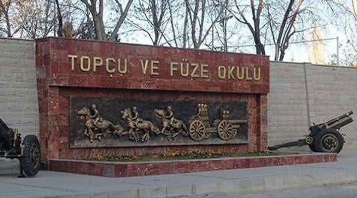 Topçu ve Füze Okulu Komutanlığı'nda yangın çıkarmaya çalıştılar