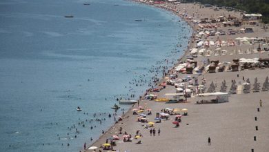 Antalya'da nem oranı ilk kez yüzde 5'e düştü