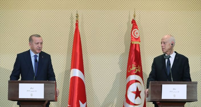 Cumhurbaşkanı Erdoğan, Tunus Cumhurbaşkanı Kay's Said ile telefonda görüştü