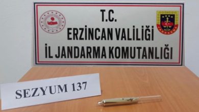 Erzincan'da satışı yasak Sezyum-137 elementi operasyonu