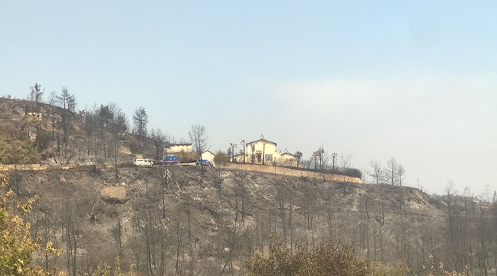 Manavgat'ta yanan evde iki kişinin cansız bedenlerine ulaşıldı