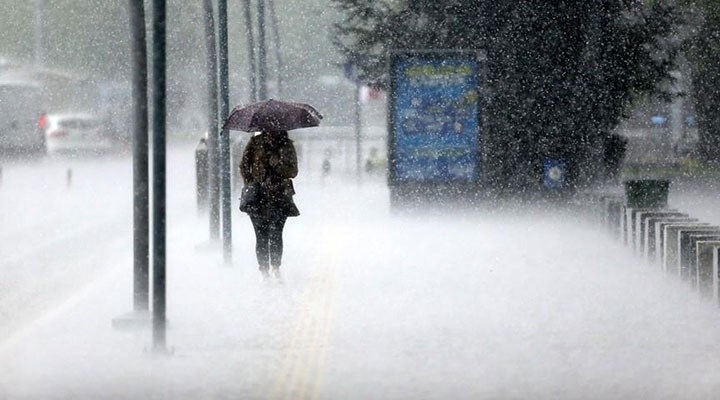 Meteoroloji'den Marmara'ya gök gürültülü sağanak uyarısı