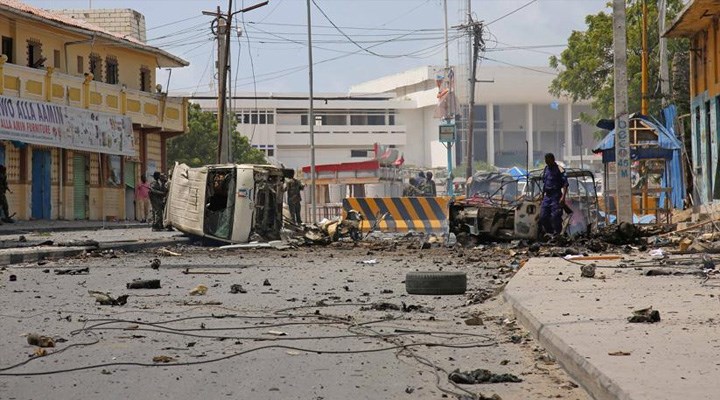 Somali'nin başkenti Mogadişu'da intihar saldırısı: 2 ölü, 3 yaralı