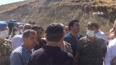 Tunceli Jandarma Komutanından yangın bölgesine gitmek isteyen CHP'lilere: Oraya gitmek imkansız