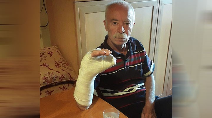 Ankara'nın göbeğinde 64 yaşındaki yurttaşa polis şiddeti