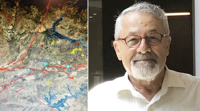 Prof. Dr. Naci Görür'den Tokat ve Malatya depremleri sonrası uyarı: Bu bölgede ciddi bir deprem bekliyoruz