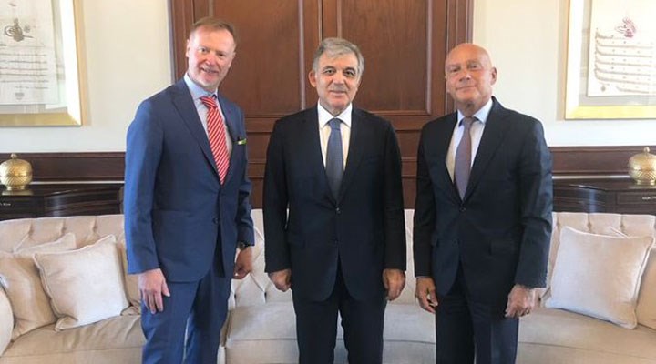 Abdullah Gül, Erdoğan’ın tepki gösterdiği isimlerden Finlandiya Büyükelçisi Ari Maki ile görüştü