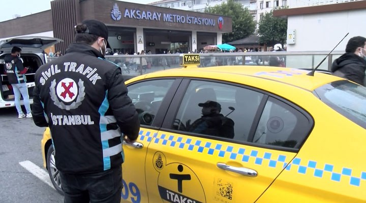 Fatih'te taksicilere yönelik denetim; kurallara uymayanlara ceza yağdı