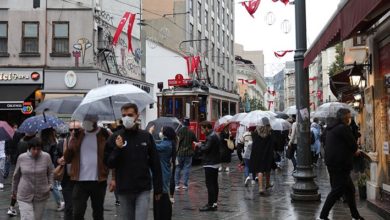 İstanbul için Çarşamba öğlene kadar soğuk hava ve sağanak uyarısı