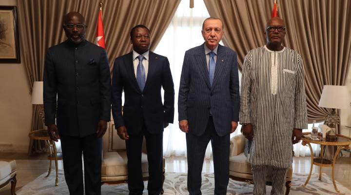 Türkiye, Togo, Burkina Faso ve Liberya liderlerinden ortak bildiri