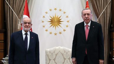 Saray'dan Erdoğan-Karamollaoğlu görüşmesiyle ilgili bilgilendirme:Fikir teatisinde bulunuldu