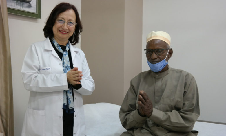 Afrikalı hasta Eskişehir’de tedavi oldu
