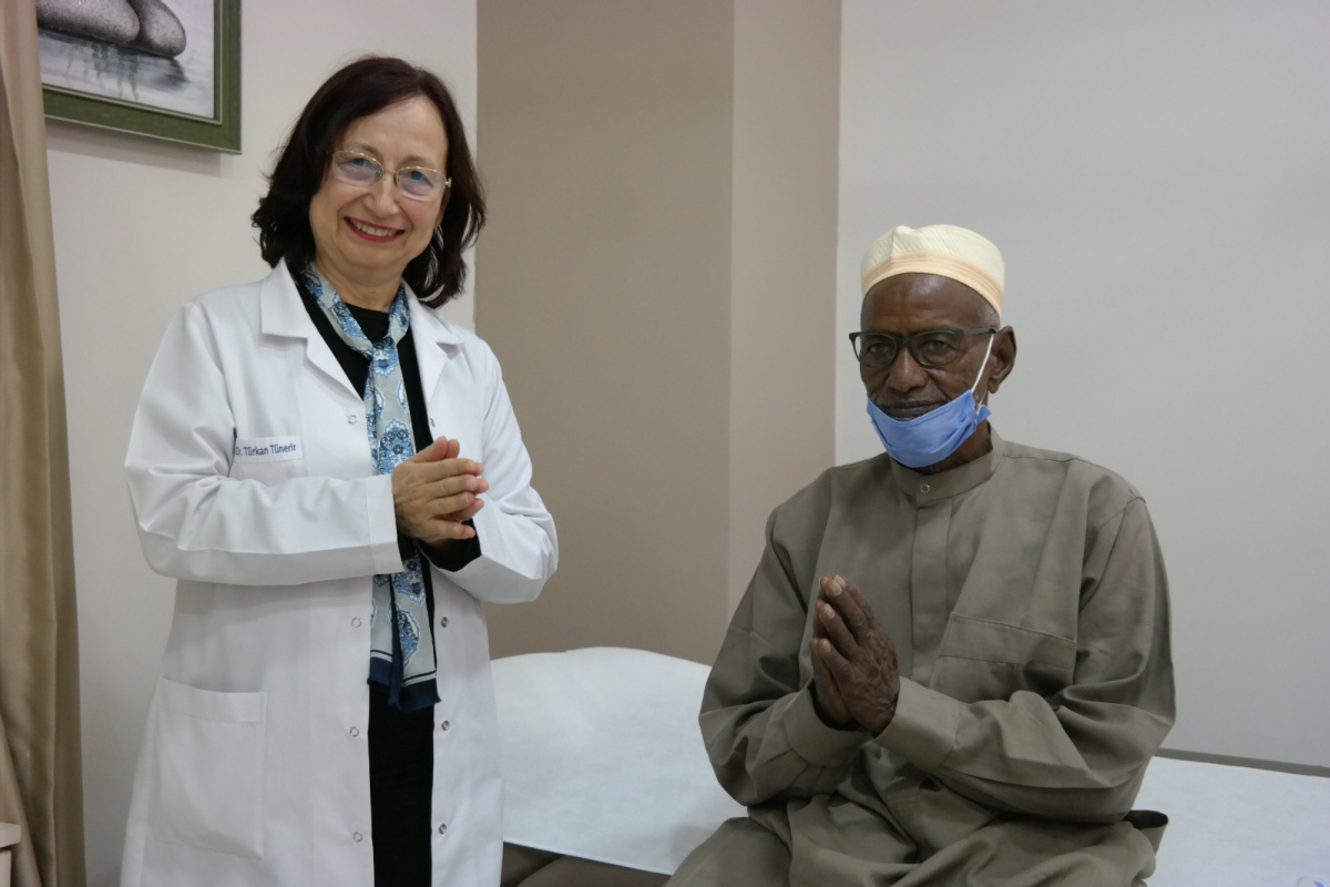 Afrikalı hasta Eskişehir’de tedavi oldu