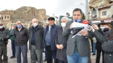 AKP'li belediyenin tarihi mağaraları tahrip etmesine vatandaştan tepki