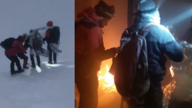 Amatör dağcıların eksi 10 derecede hayatta kalma mücadeleleri