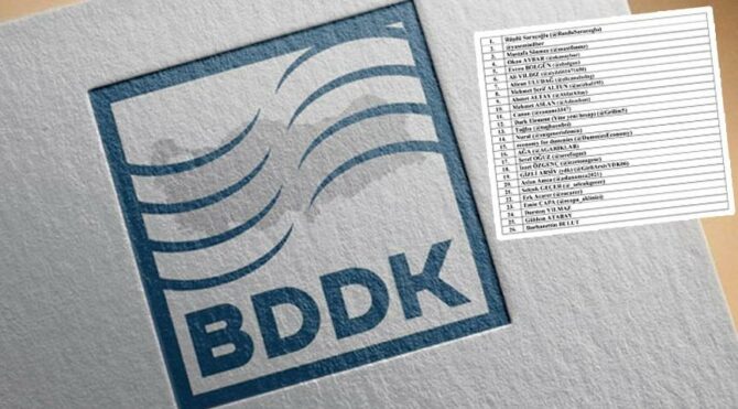 BDDK'dan 26 kişi için suç duyurusu