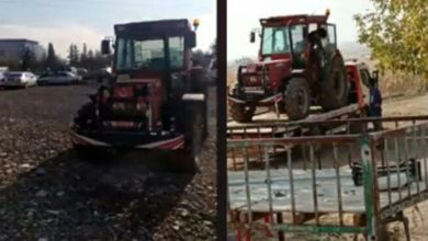CHP'li Tanal, çiftçinin traktörüne haczi paylaştı