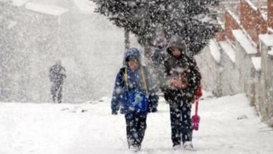 Eğitime kar engeli: Okullar tatil edildi!