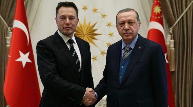 Erdoğan ile Elon Musk görüştü