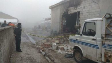 Evde patlama: Anne yaralandı, 8 çocuğu kurtuldu